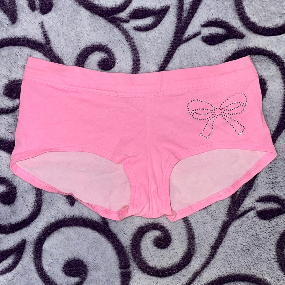VS NWOT Pink Boyshort Panties